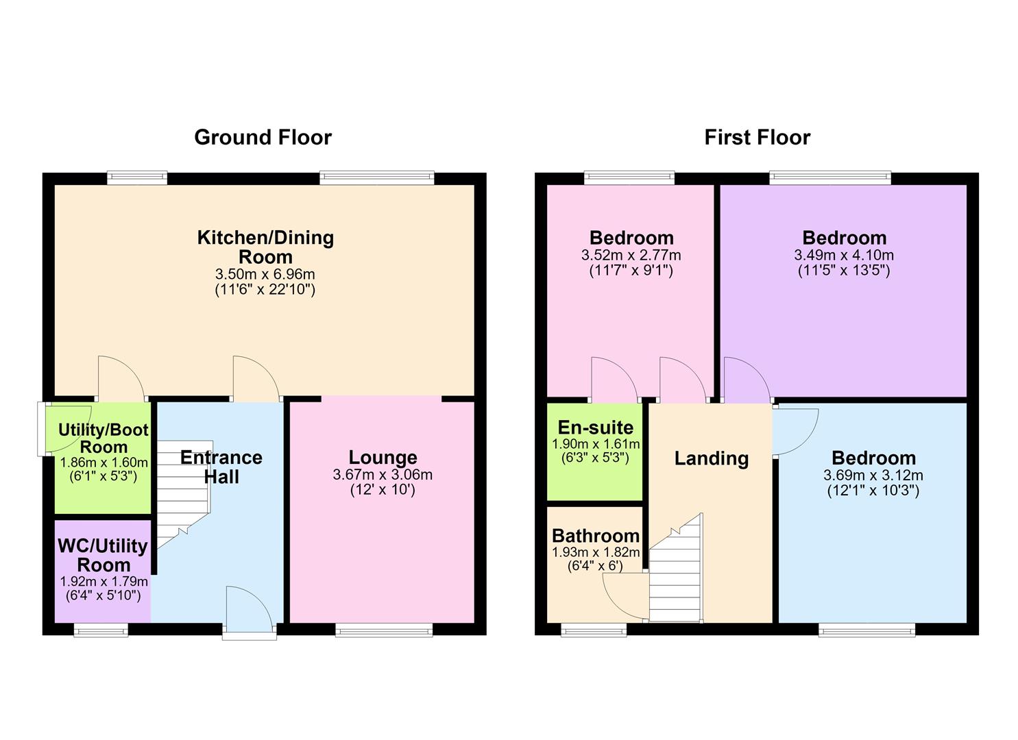 1, Avenue South, Leicester floorplan