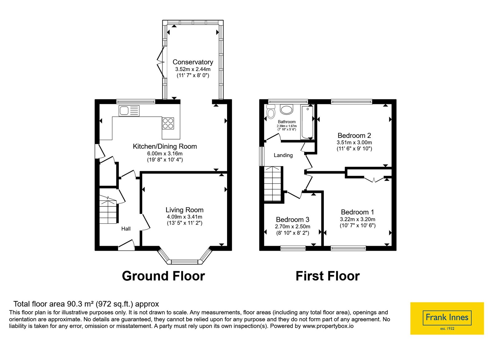 Peveril Crescent, Nottingham floorplan