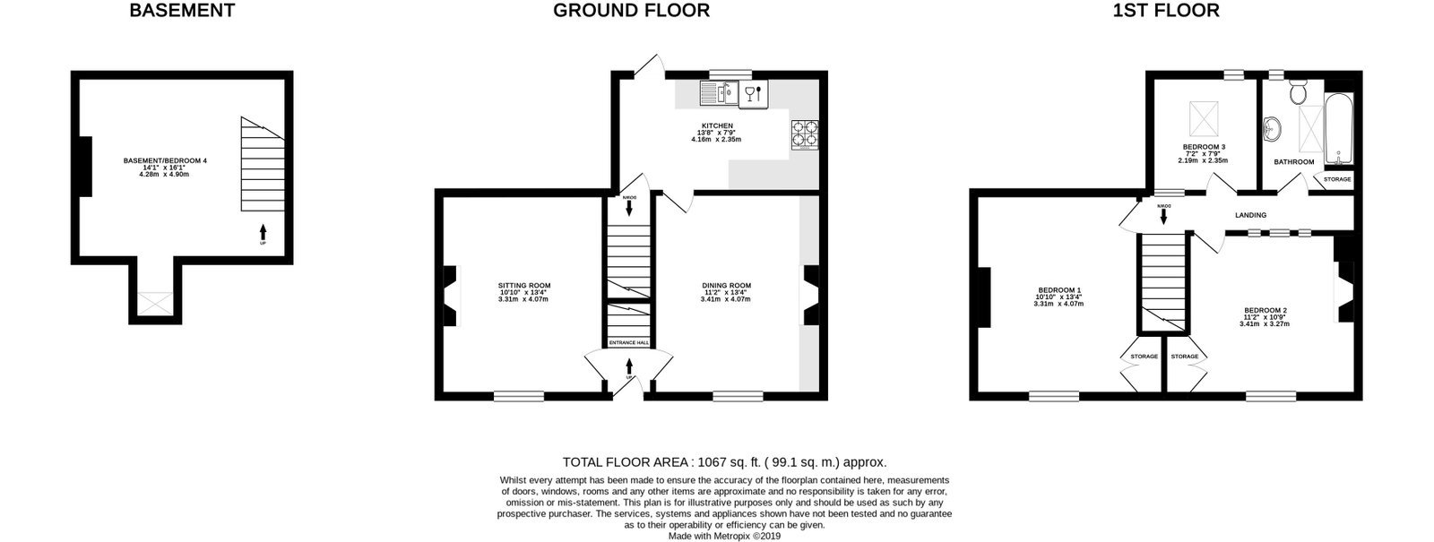 2, Hampton Street, Hereford floorplan
