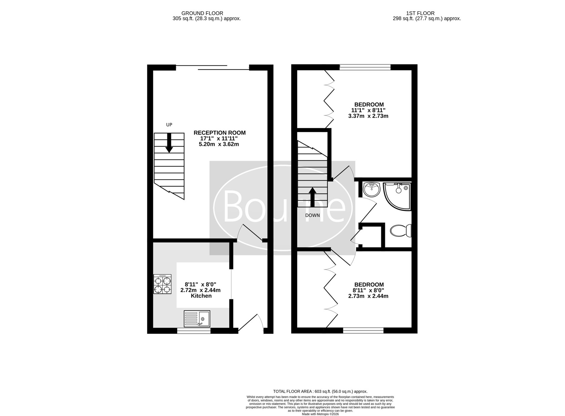 98a, High Street, Old Woking floorplan