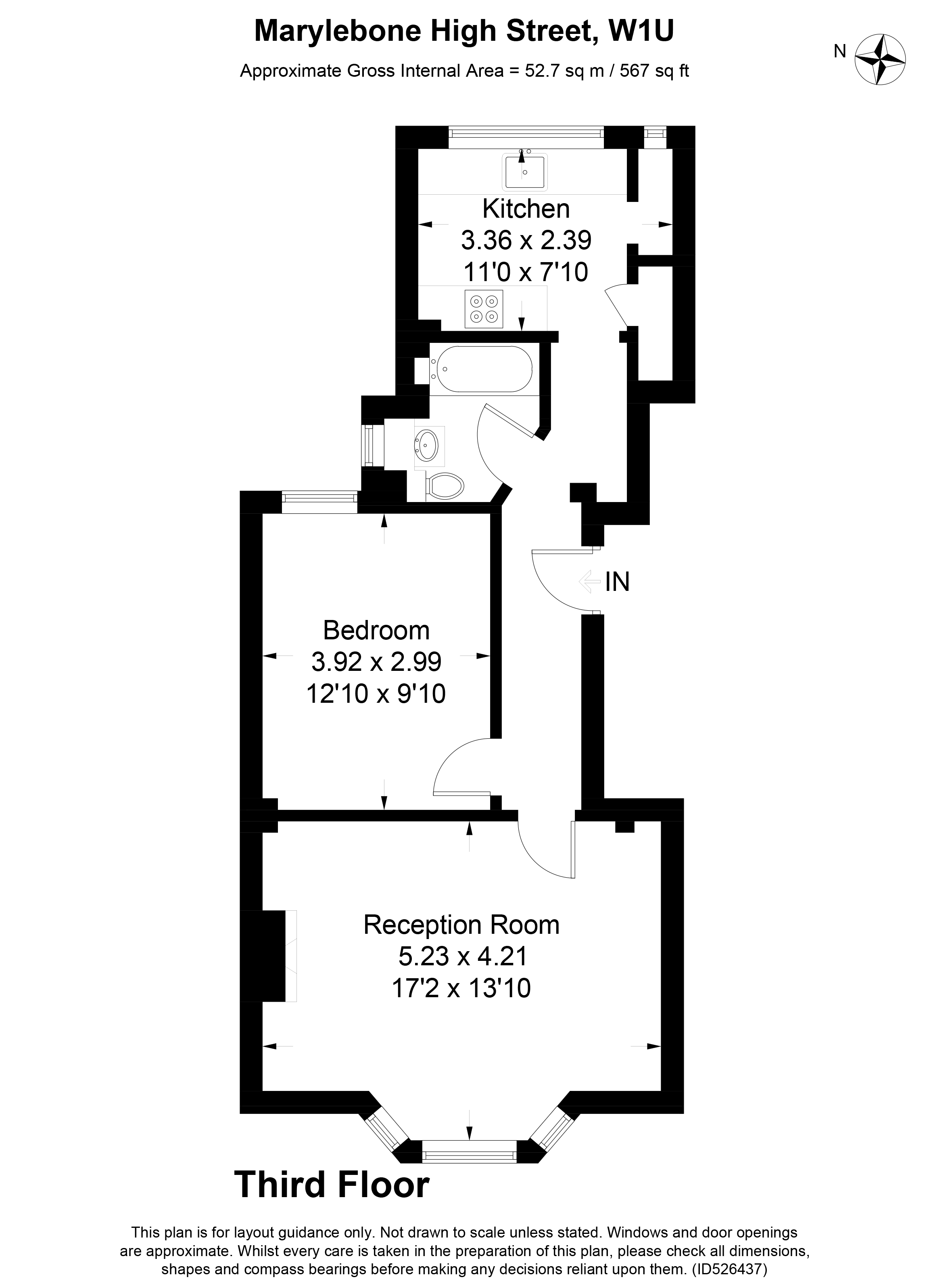 1 Bedrooms Flat to rent in Falmer House, Marylebone High Street, London W1U