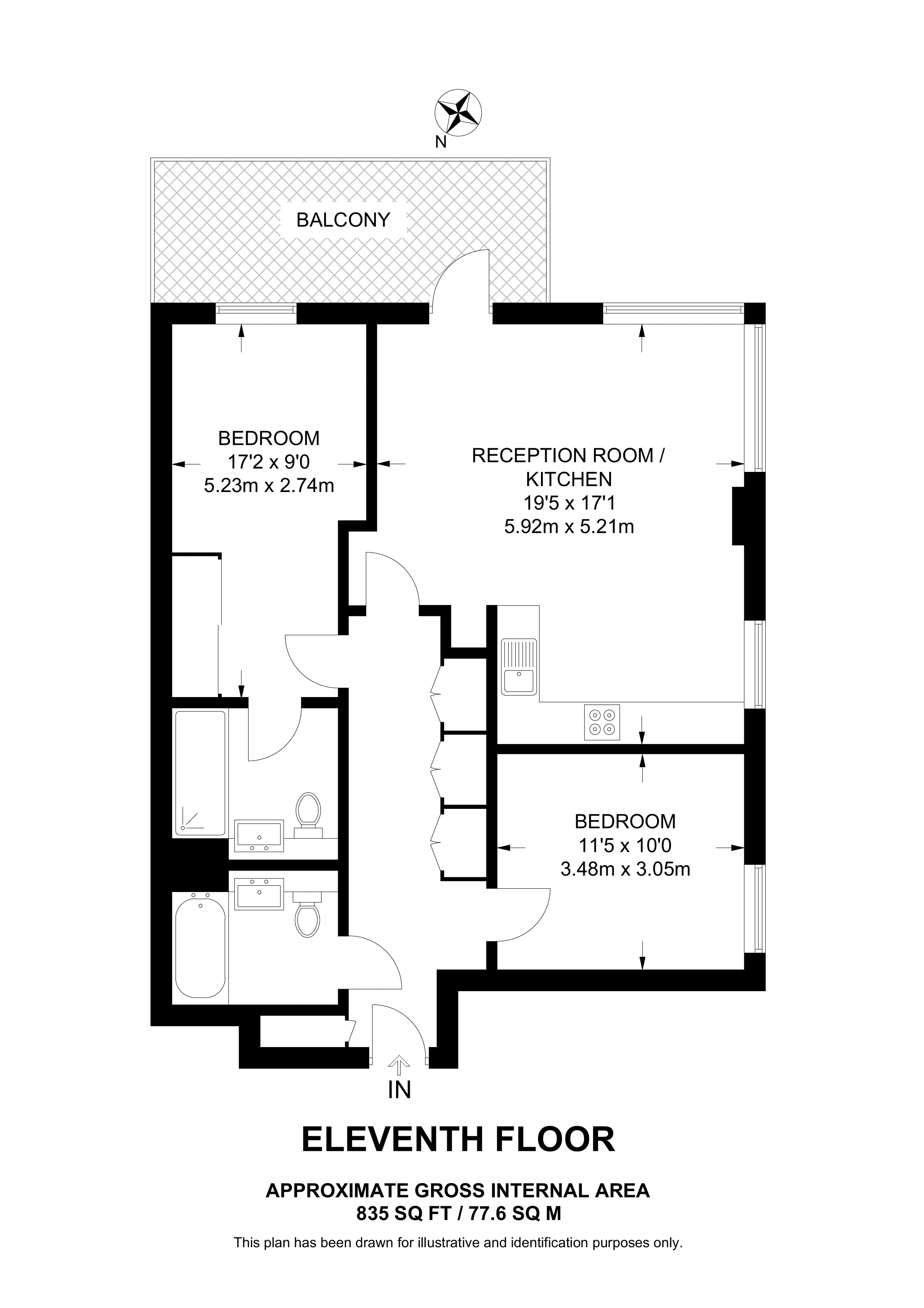 Olympic Way, Wembley Park floorplan