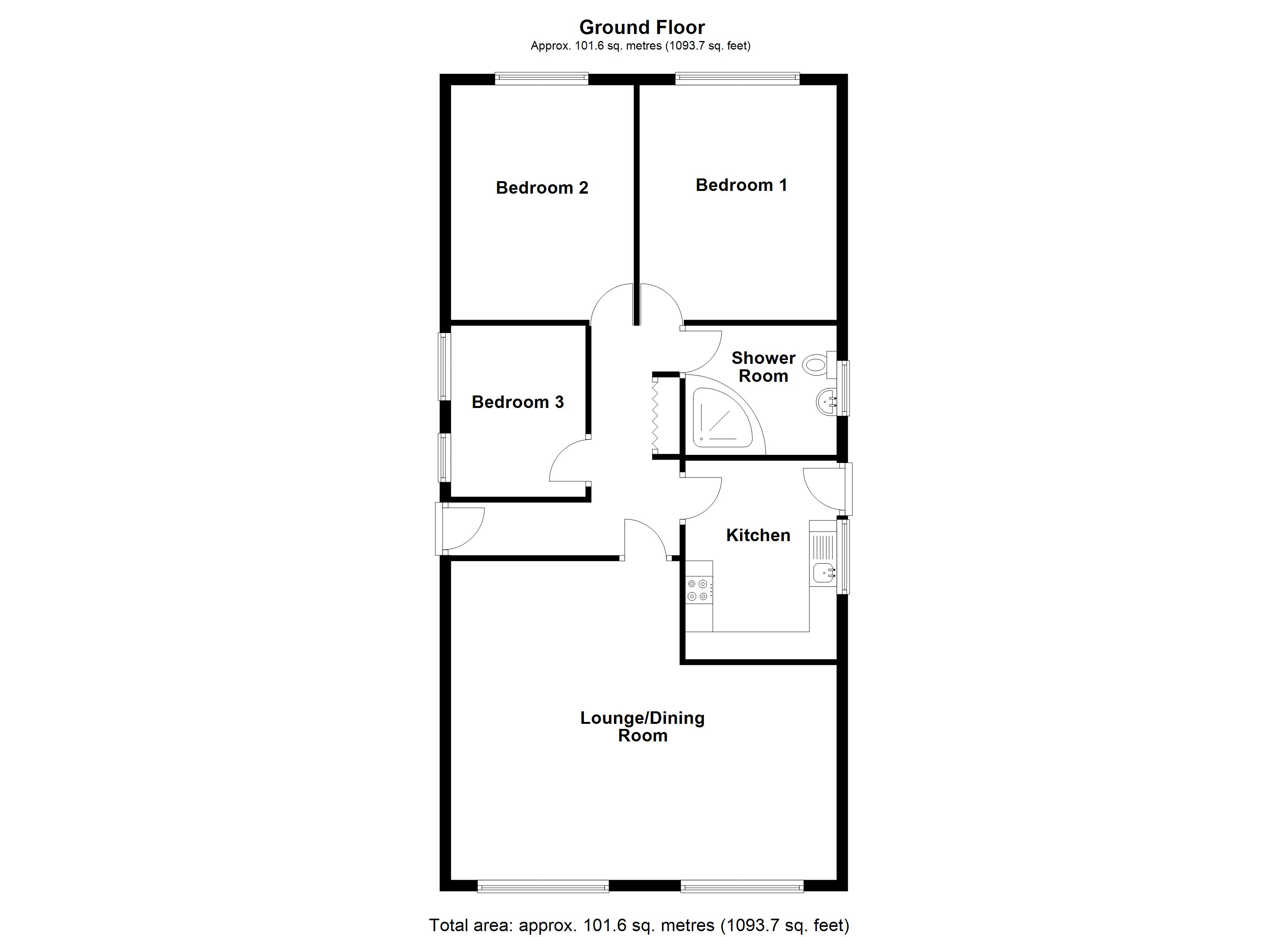 11, Welland Close, Lincolnshire floorplan