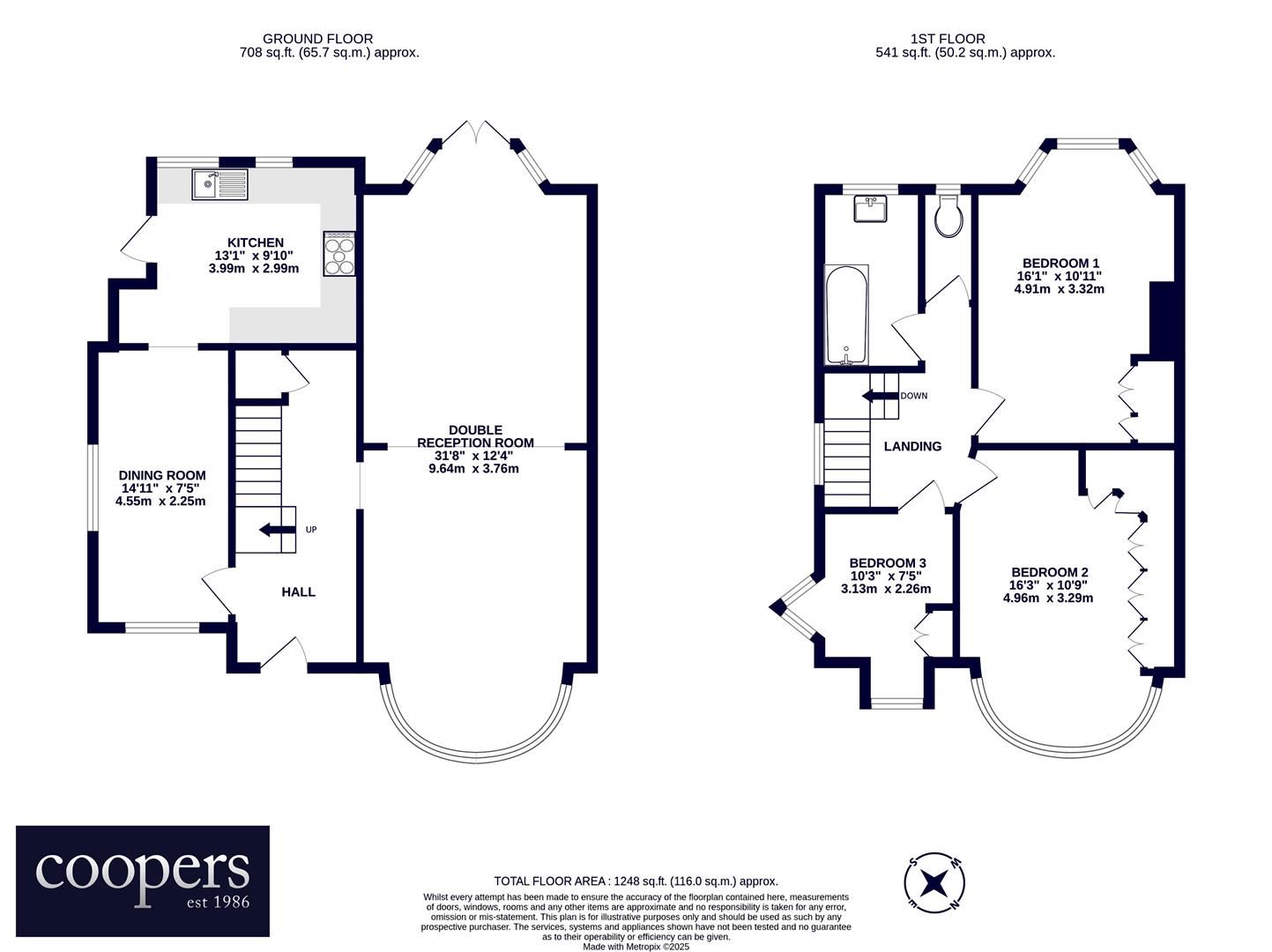 157, Bury Street, Ruislip floorplan