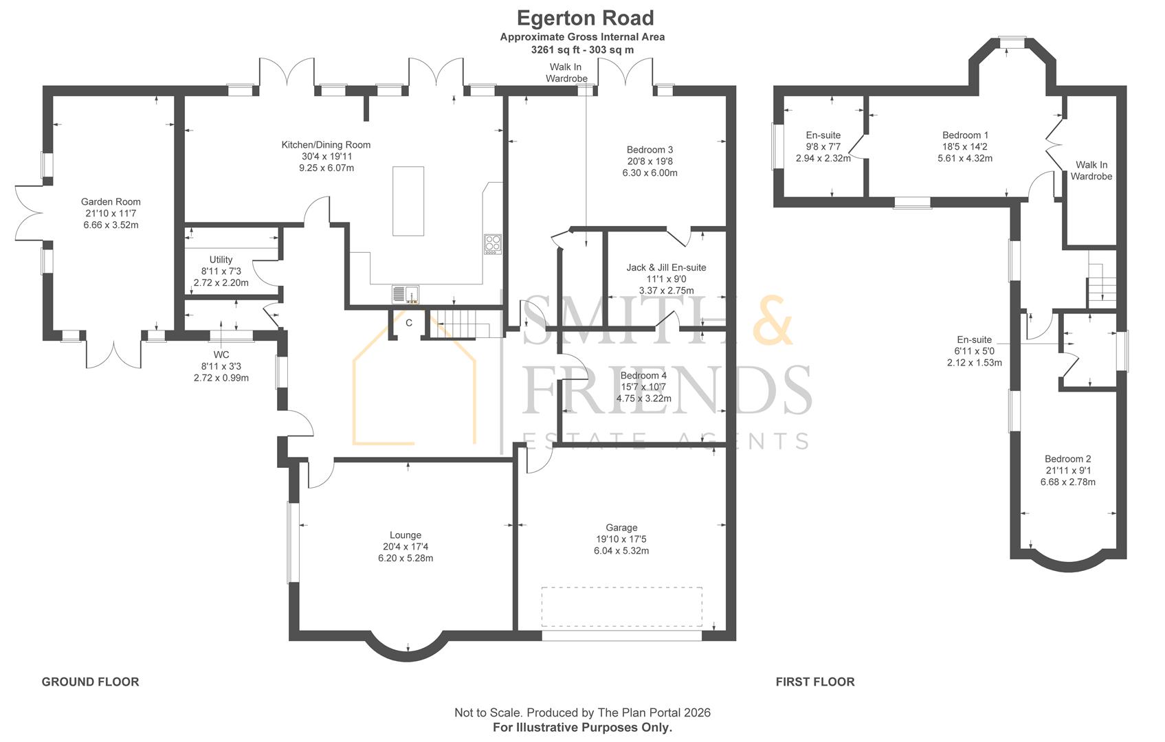 18, Egerton Road, Hartlepool floorplan