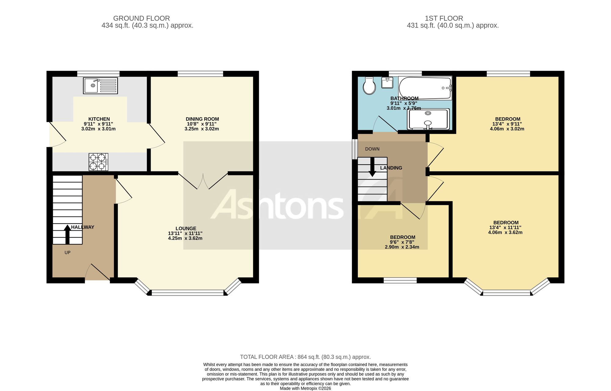 11 Devon Road, Manchester floorplan