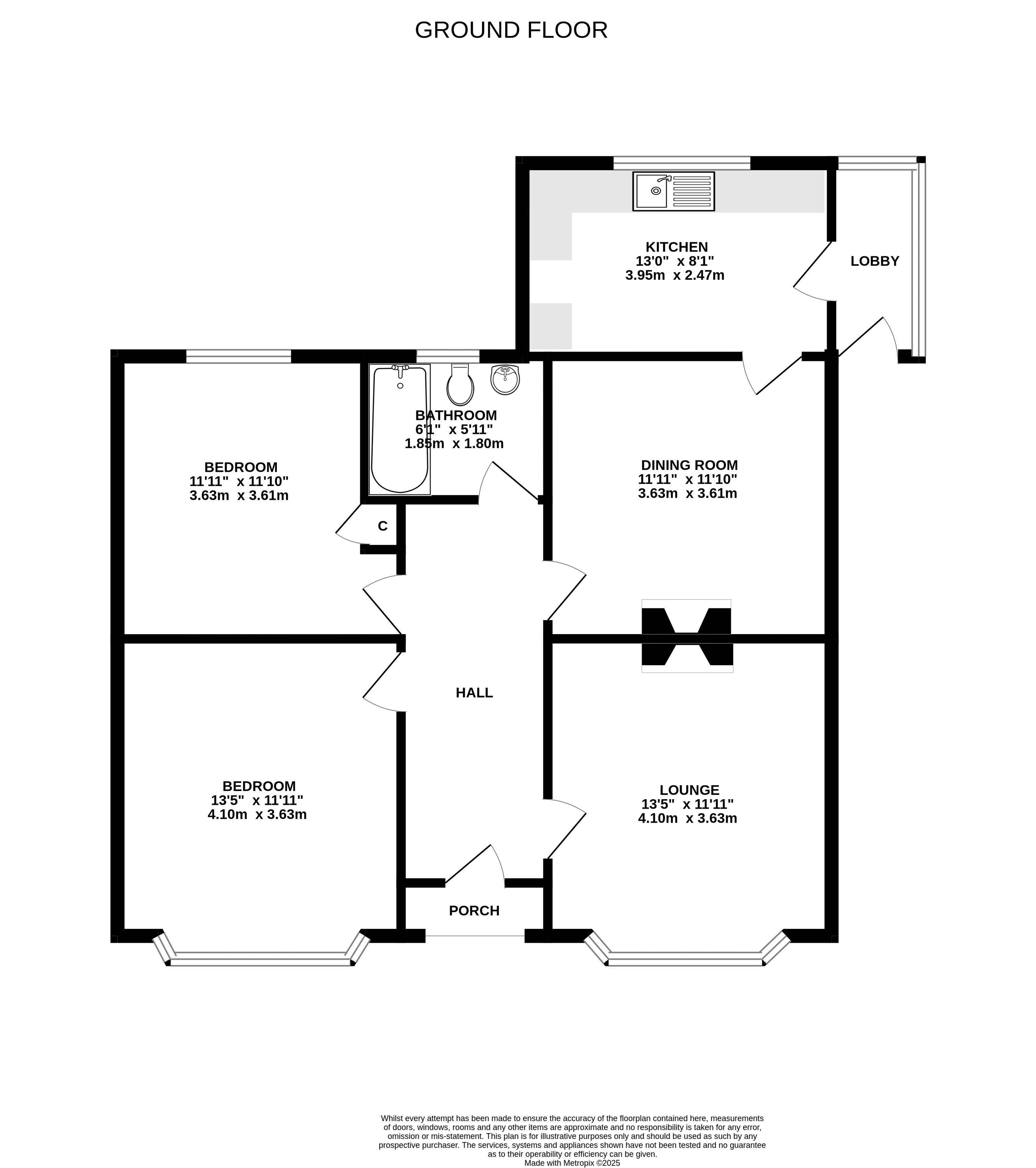 186, Reepham Road, Norwich floorplan