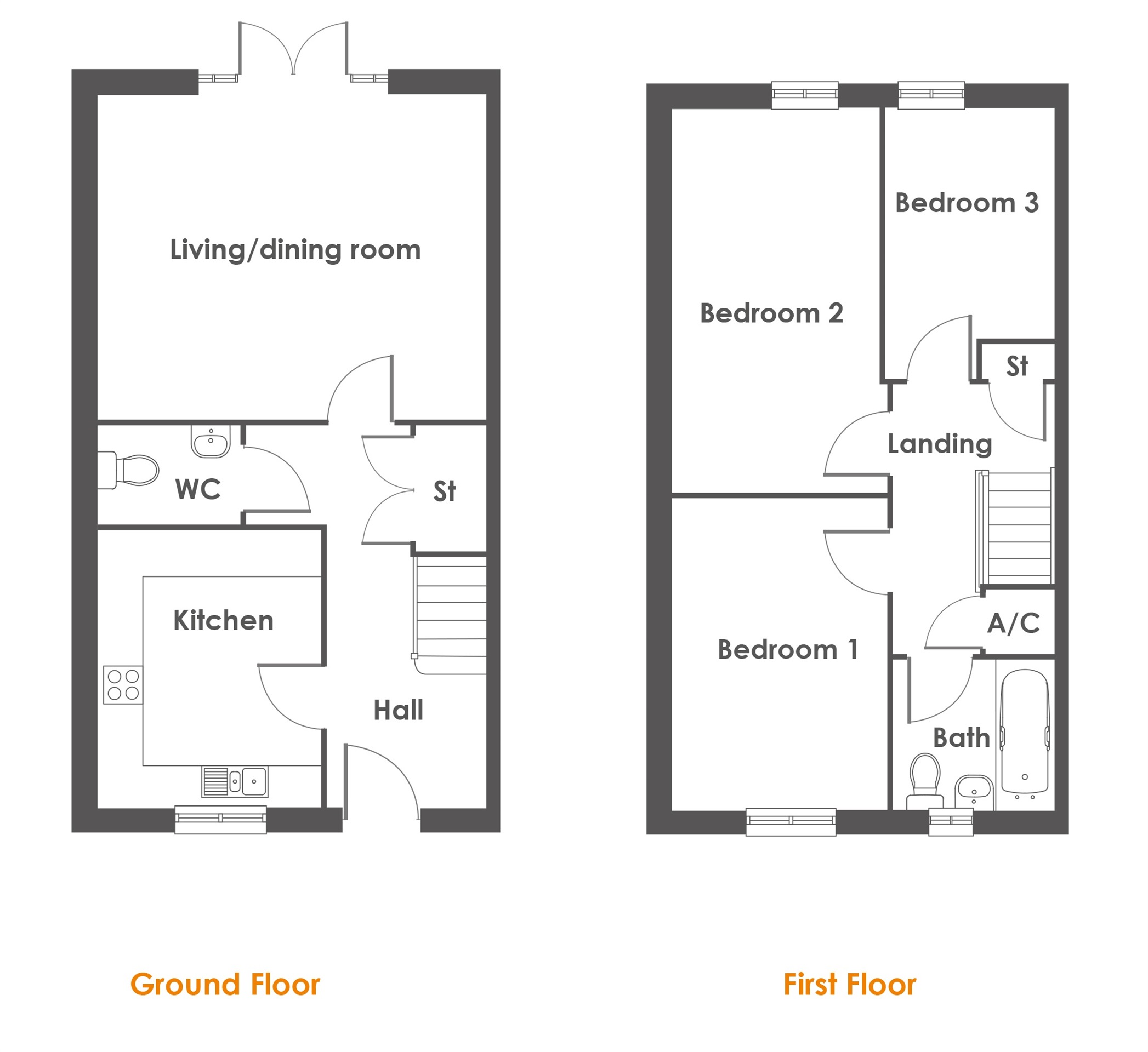 3 Bedrooms Semi-detached house for sale in Nobles Place, Corsham SN13