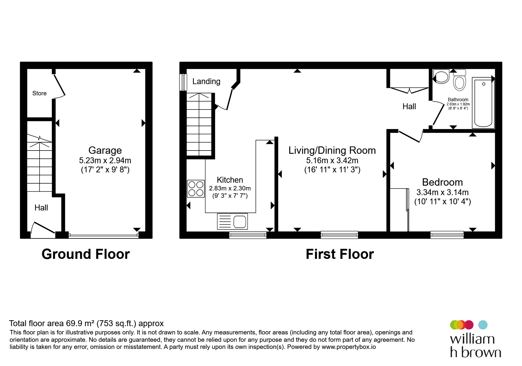 12, Woodside Court, LEEDS floorplan