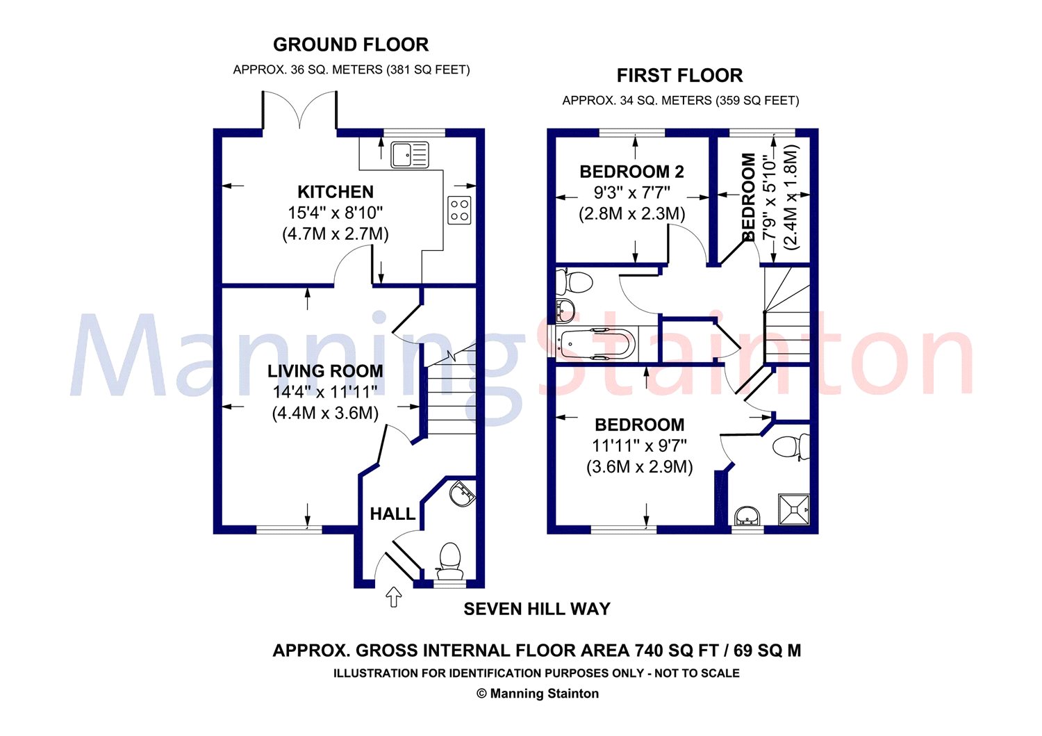 3 Bedrooms Semi-detached house for sale in Seven Hill Way, Morley, Leeds LS27