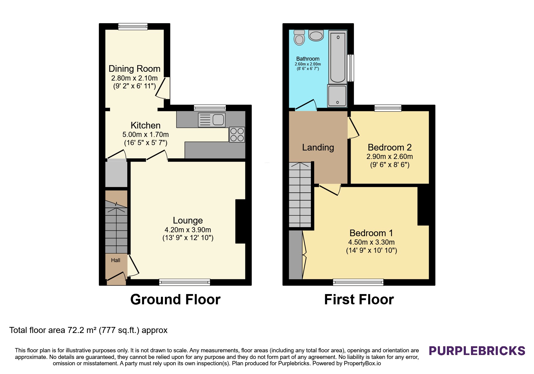 44, King Street, Chester le Street floorplan