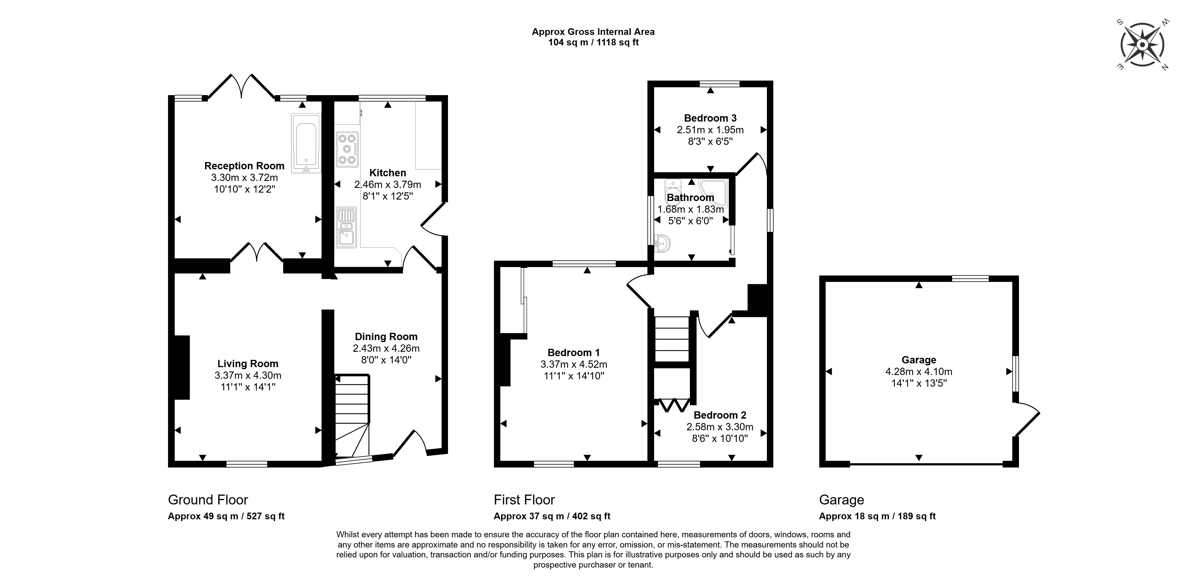 19, Church Lane, Sleaford floorplan