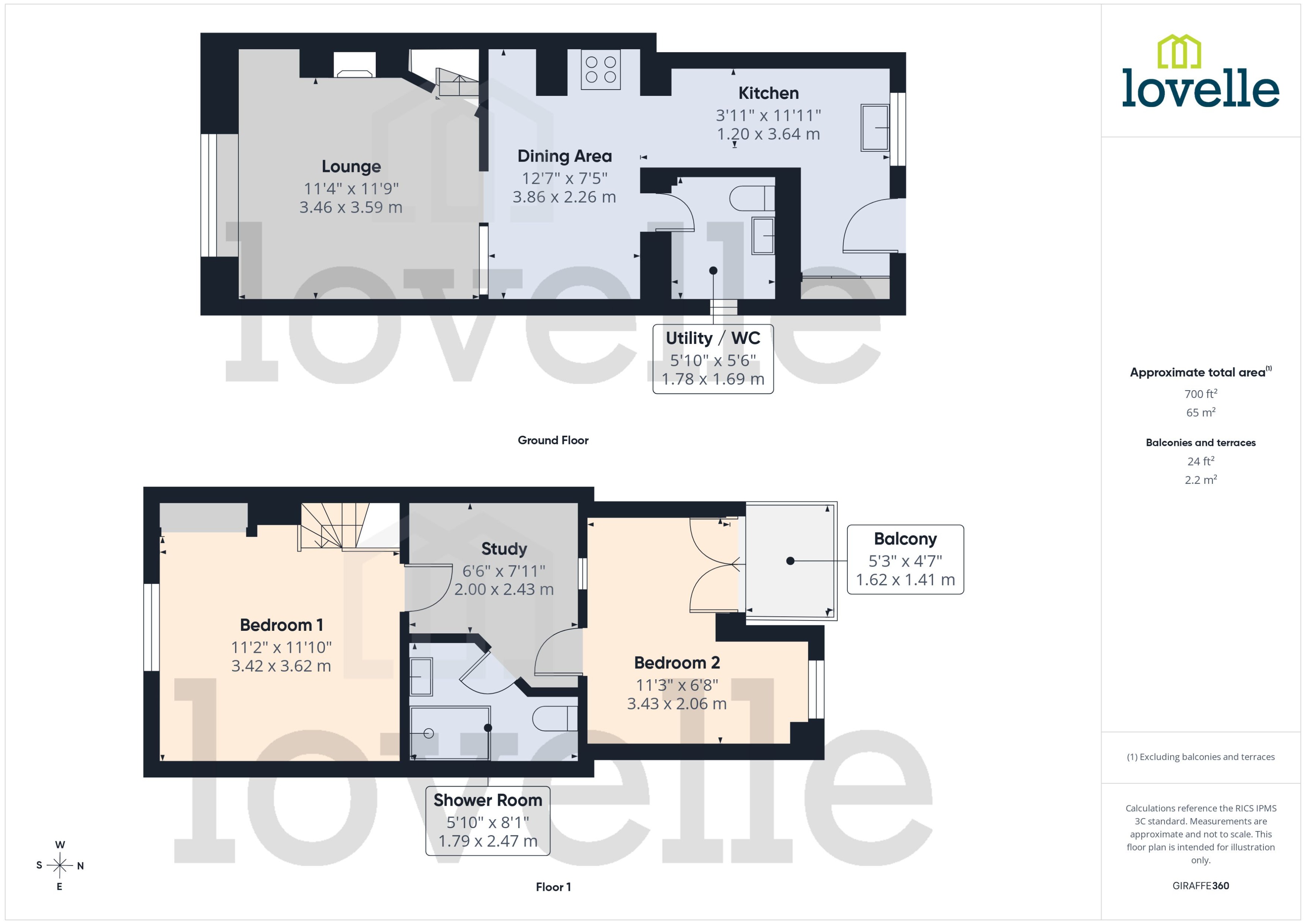 6, Canada Lane, Caistor floorplan