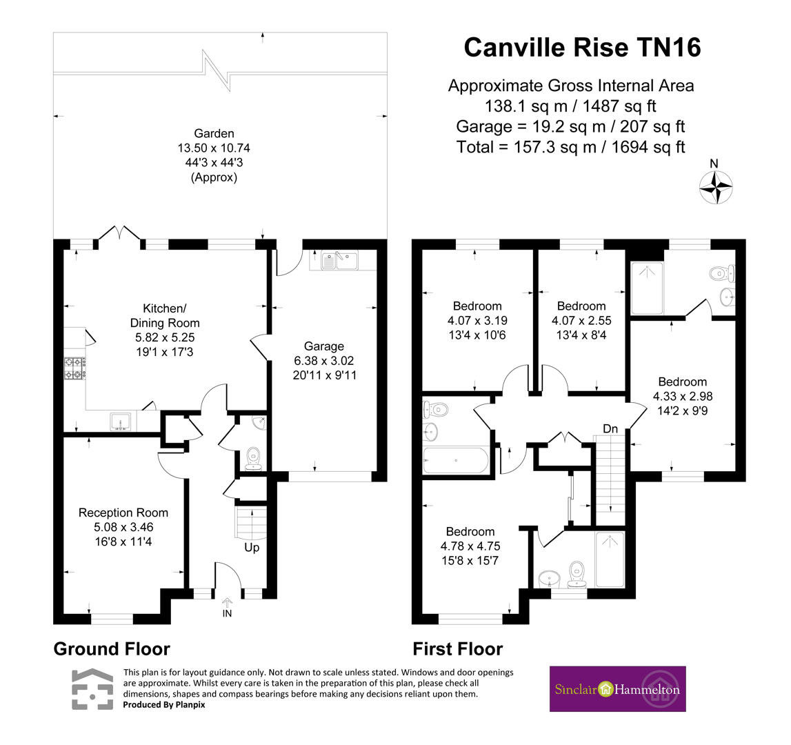 21, Canville Rise, Westerham floorplan