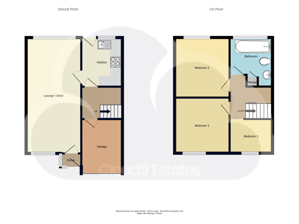 17, Dersingham Drive, Coventry floorplan