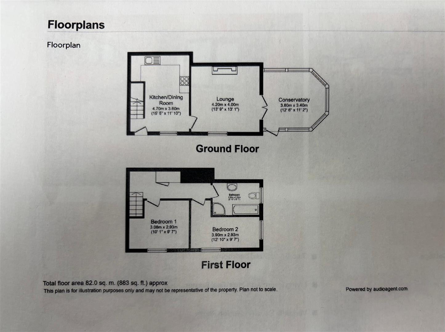 6, Forest Hills, Chirk floorplan