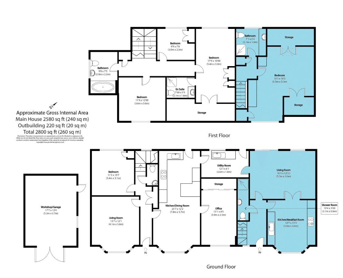 Green Gables,, Dell Lane, Little Hallingbury floorplan