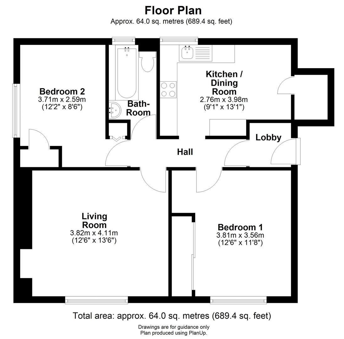 36, Arber Close, Cambridge floorplan