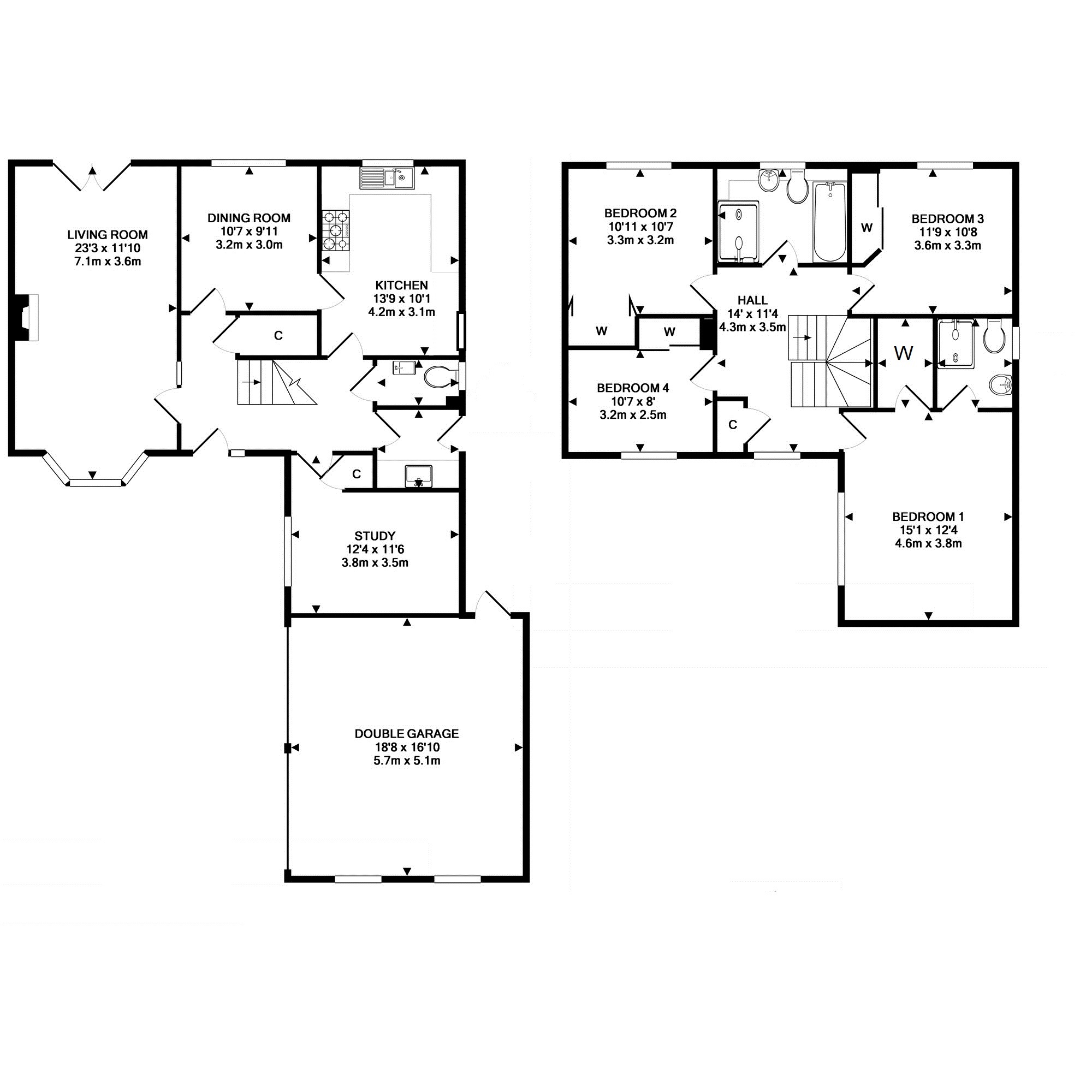 4 Bedrooms Detached house for sale in Birrell Gardens, Murieston, Livingston EH54