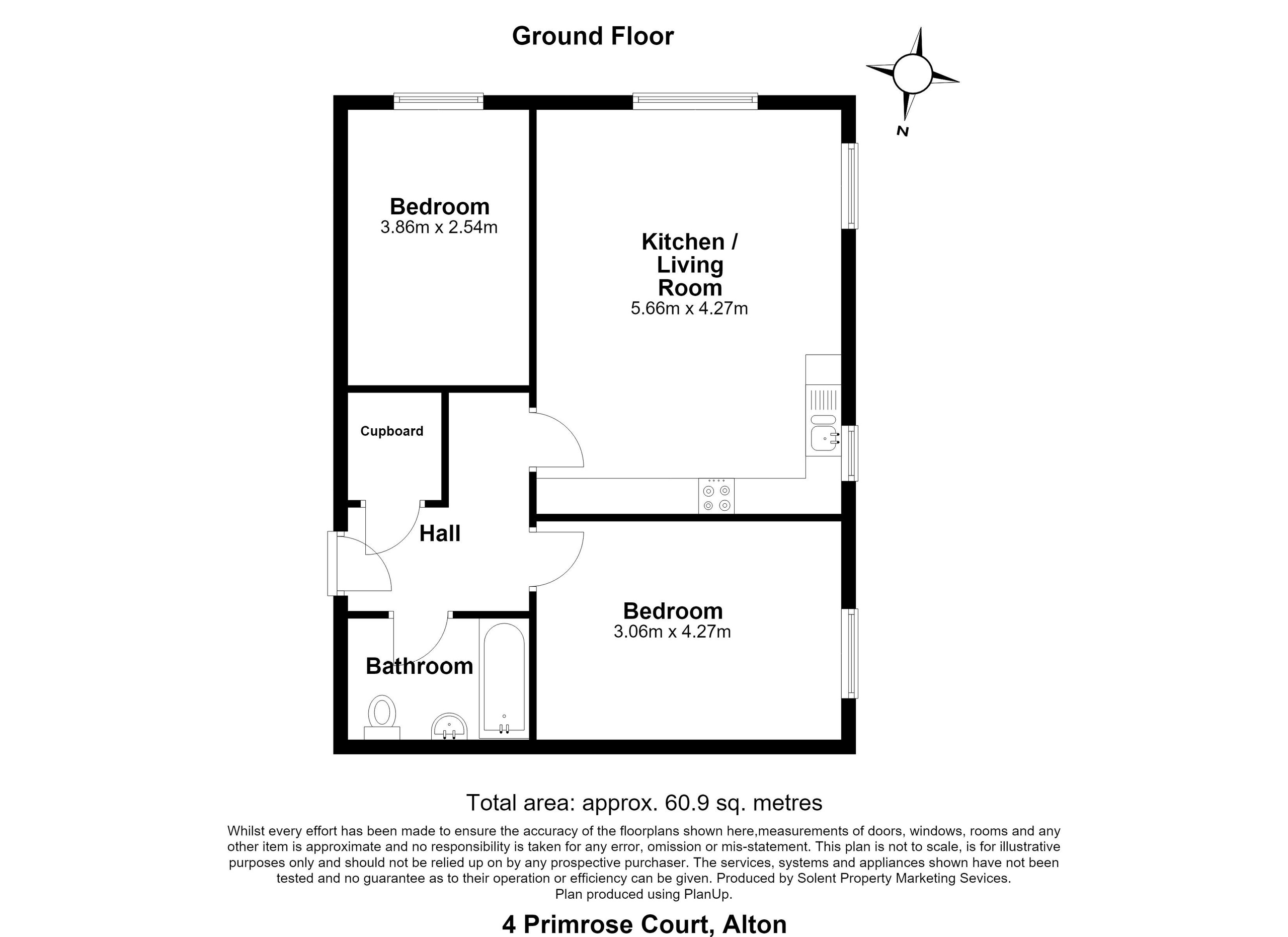 4 Primrose Court, Alton floorplan