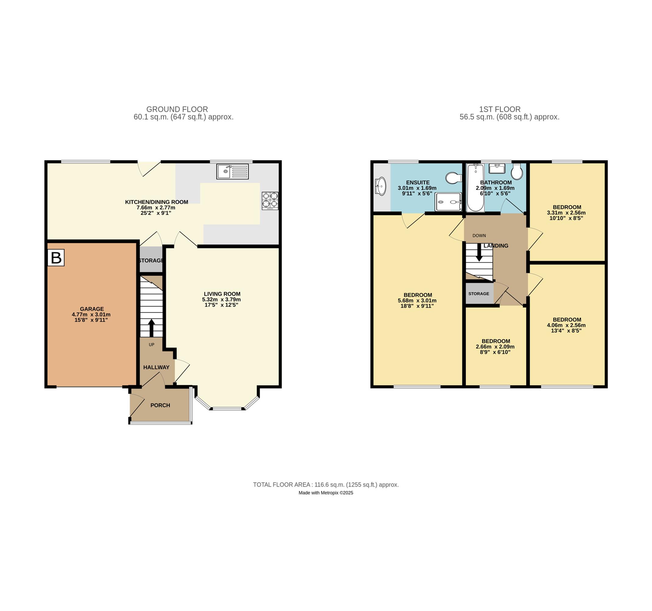 1, Wilsthorpe Close, Greater Manchester floorplan