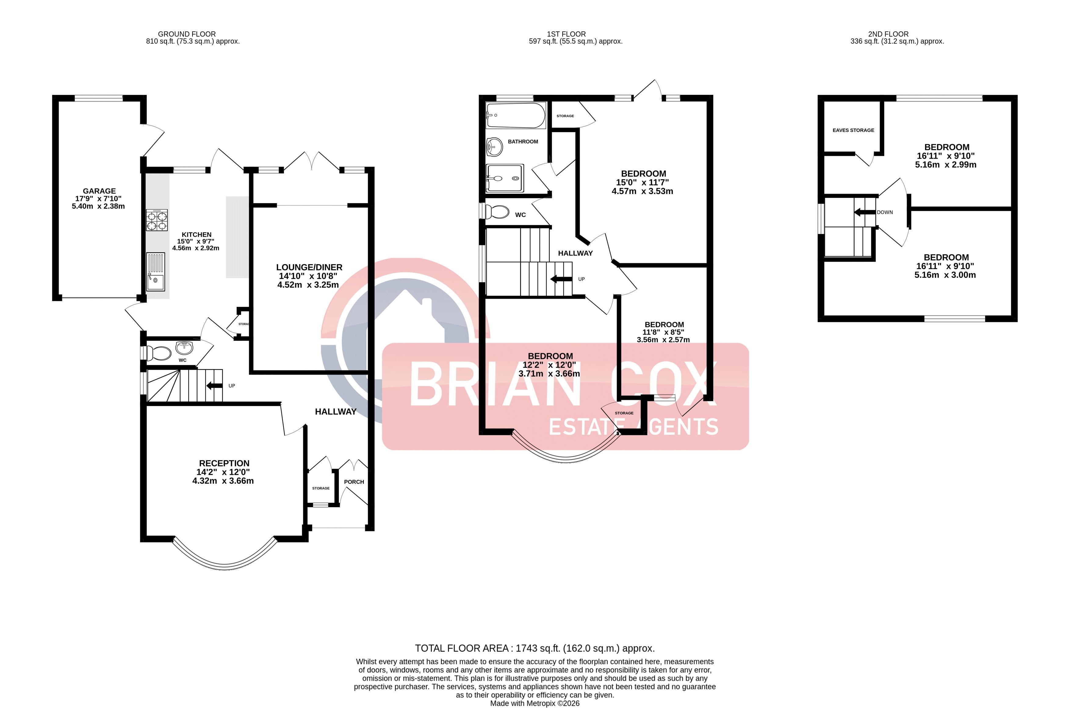 164, Whitmore Road, Harrow floorplan