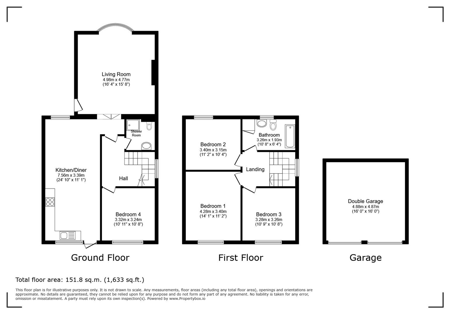 48, Padleys Lane, Nottingham floorplan