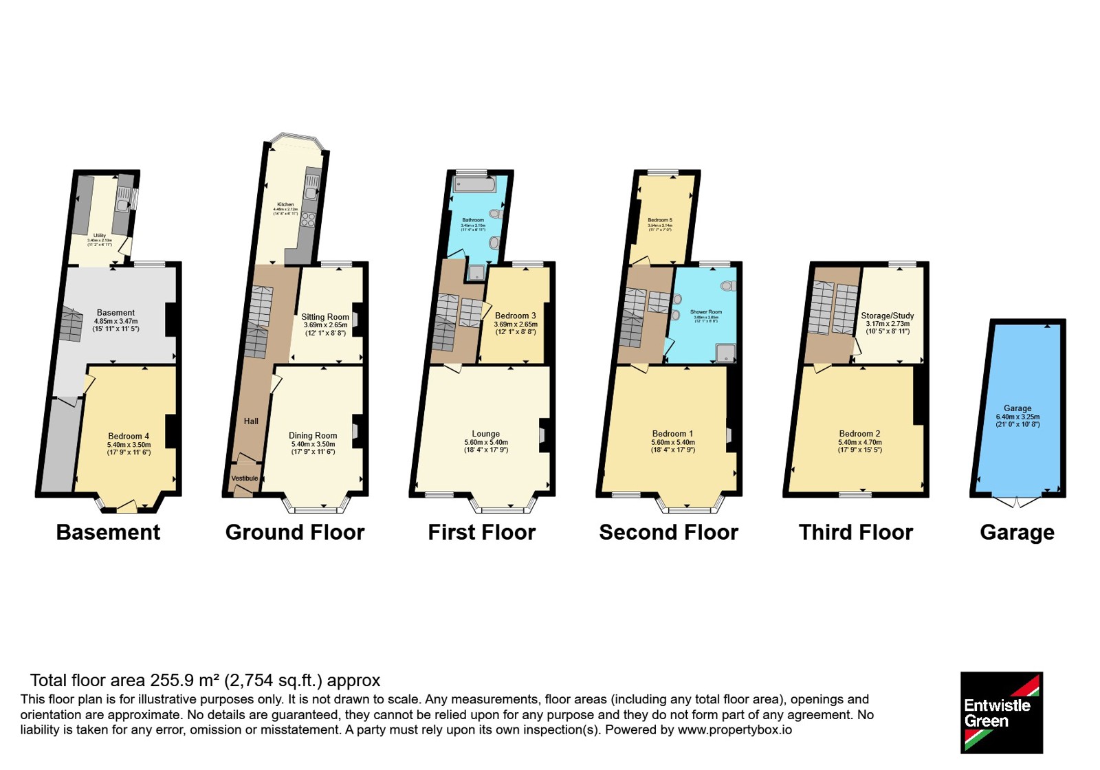 378, Marine Road East, Lancashire floorplan