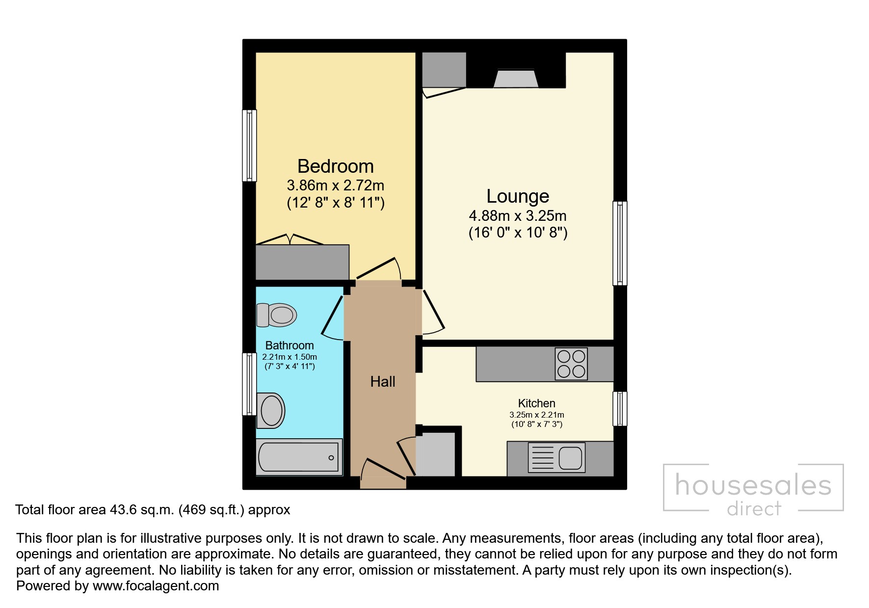 56, Dalswinton Avenue, Dumfries floorplan