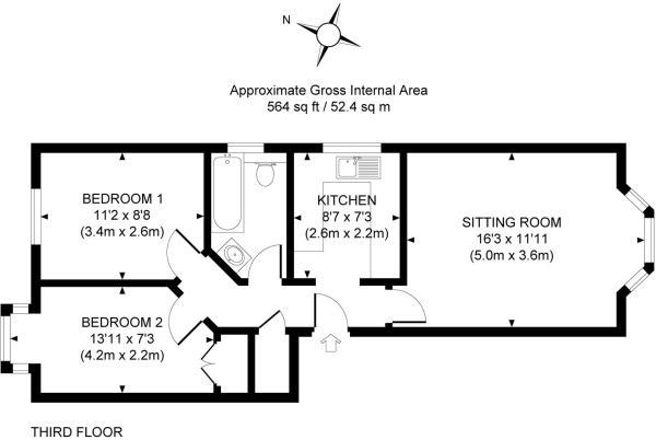 2 Bedrooms Flat to rent in Foxhills, Horsell, Woking GU21