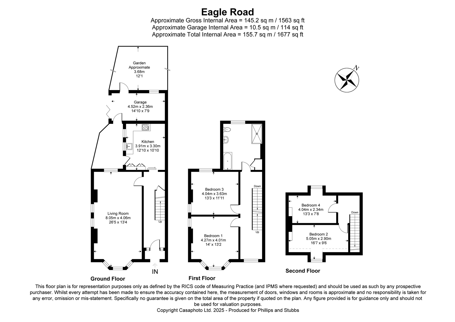 1, Eagle Road, East Sussex floorplan