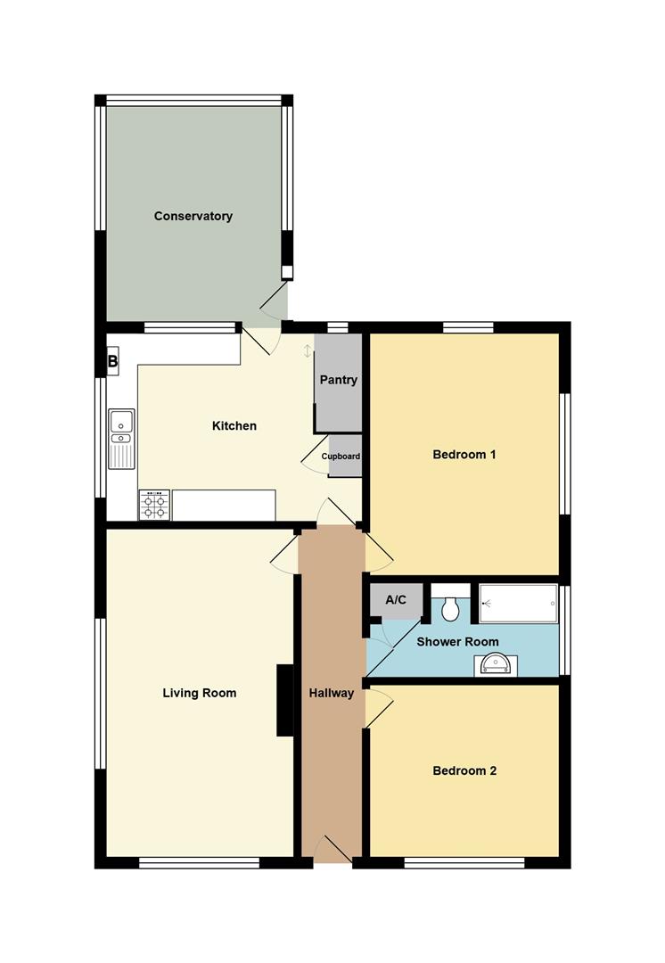 66, Seagate Road, Spalding floorplan
