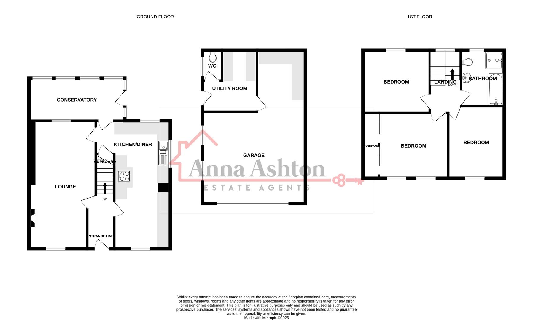 2, Waterloo Terrace, Ammanford floorplan