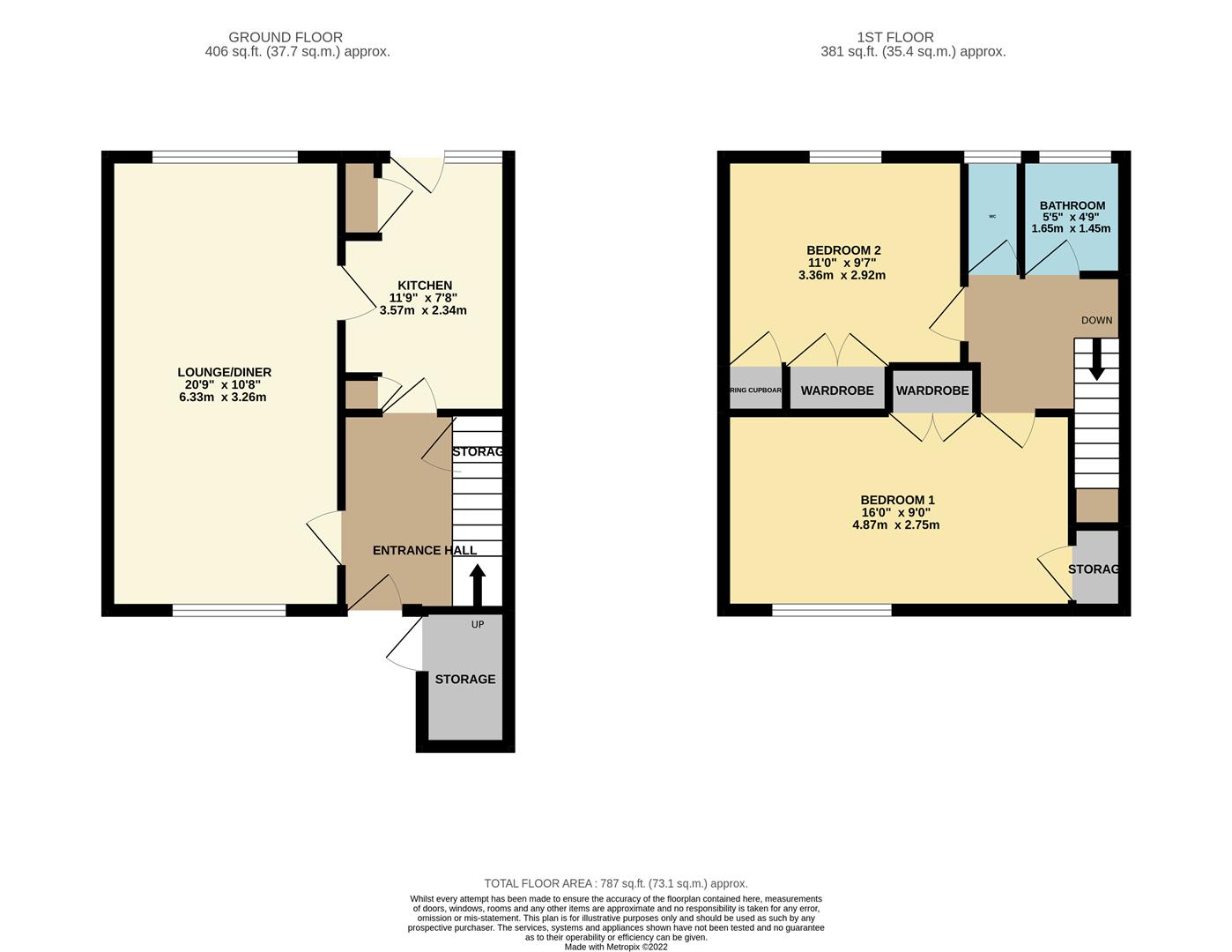 Barn Mead, Harlow CM18, 2 bedroom terraced house for sale 61860265