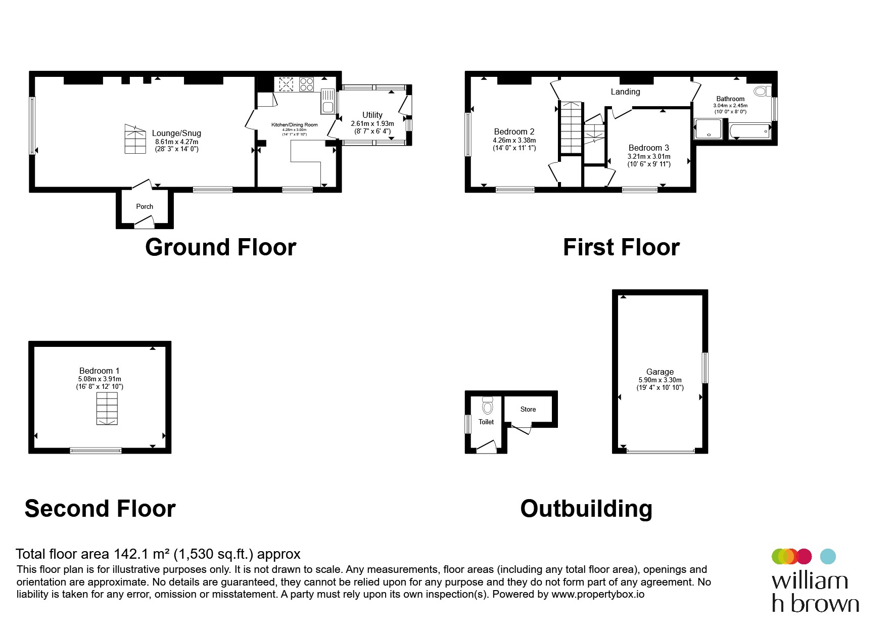 7, Deacon Crescent, ROTHERHAM floorplan