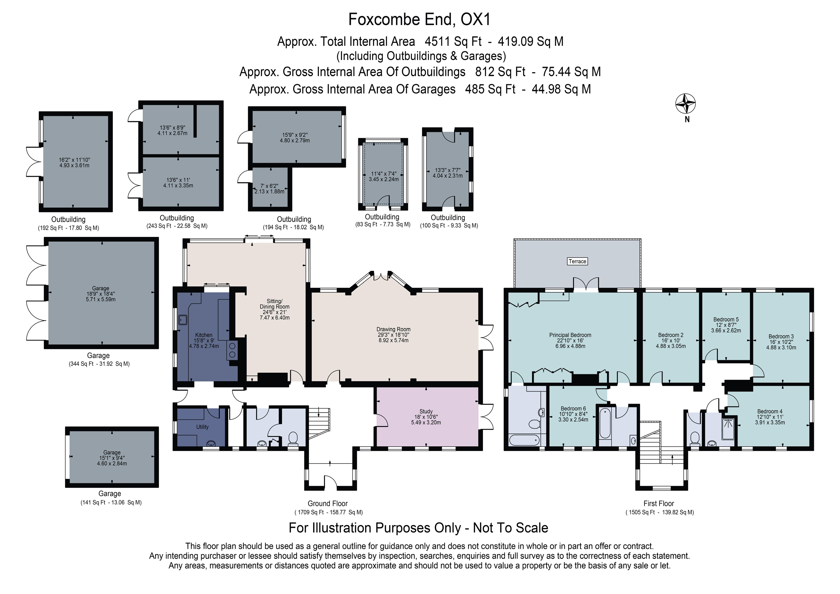 Foxcombe End,, Foxcombe Lane, Oxford floorplan