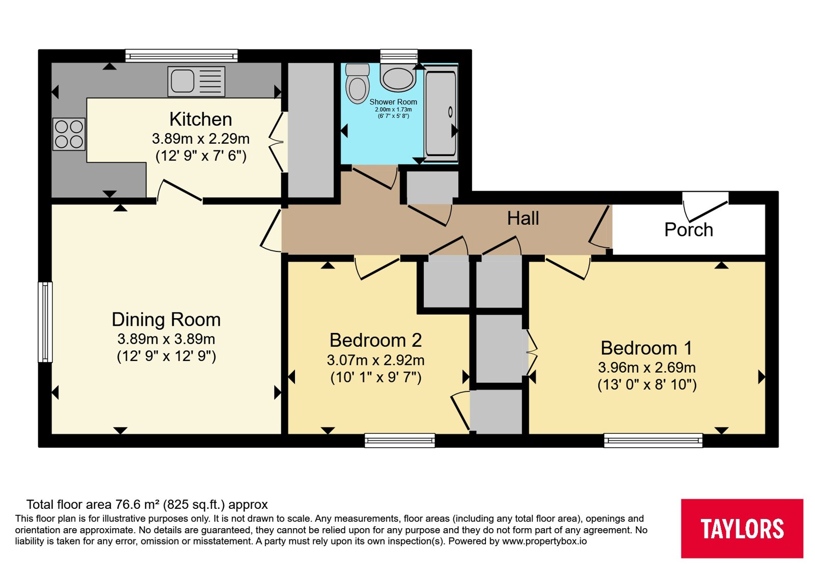 115, Olympic Close, Bedfordshire floorplan