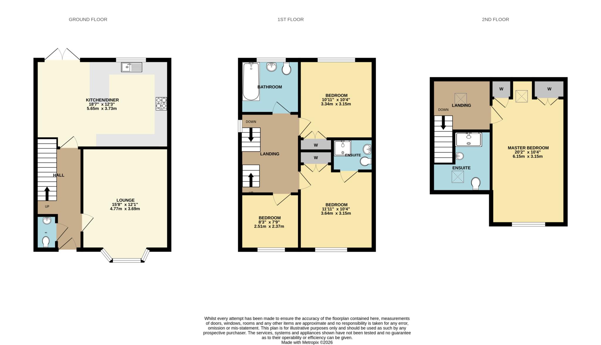 6, Brookward Court, Liverpool floorplan