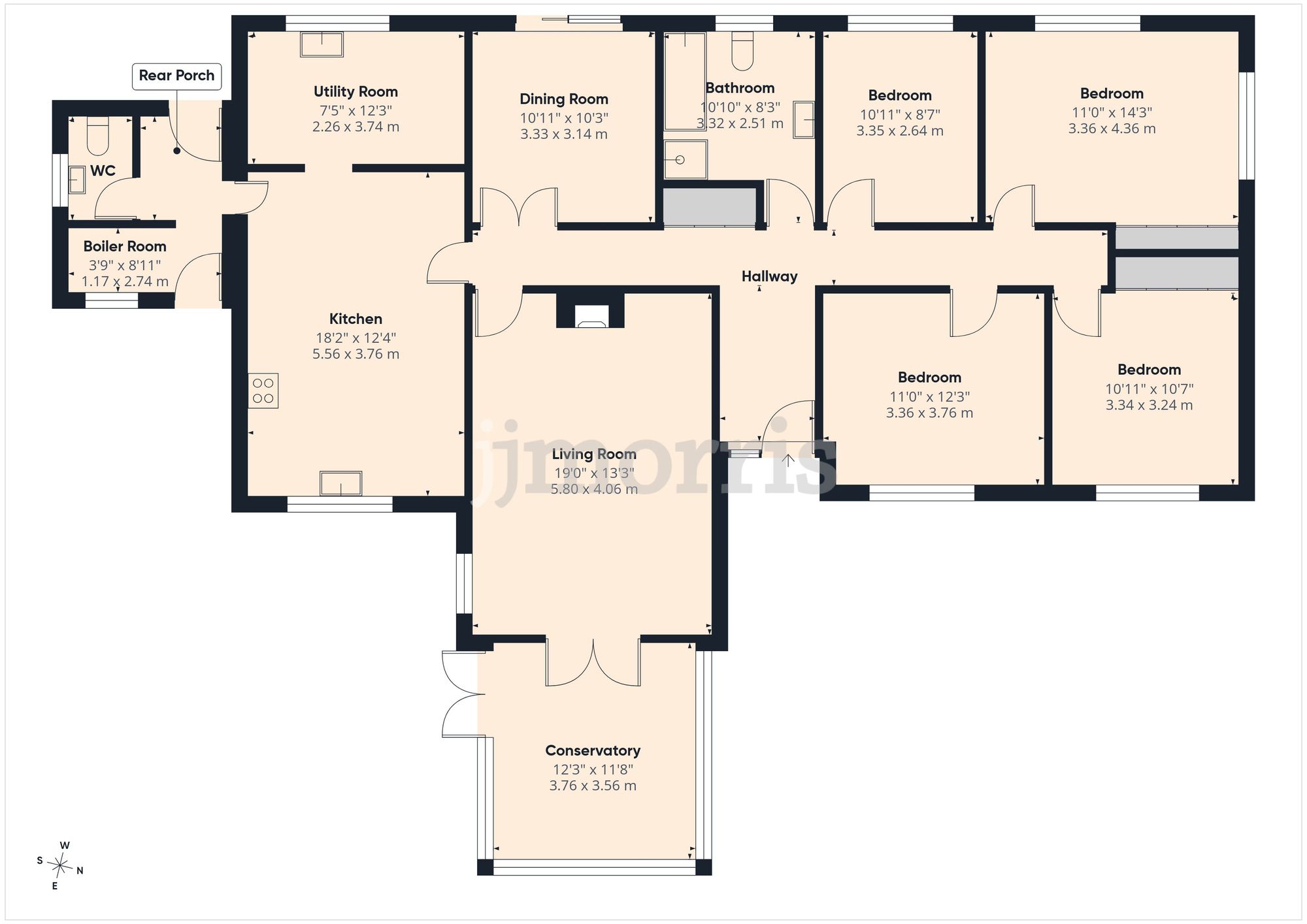 The Grange, Narberth floorplan