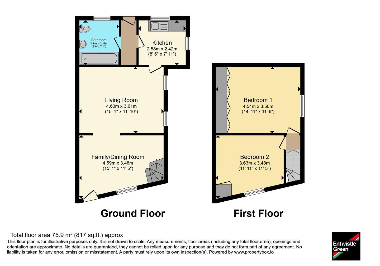 2A,, Hailsham Road, Merseyside floorplan