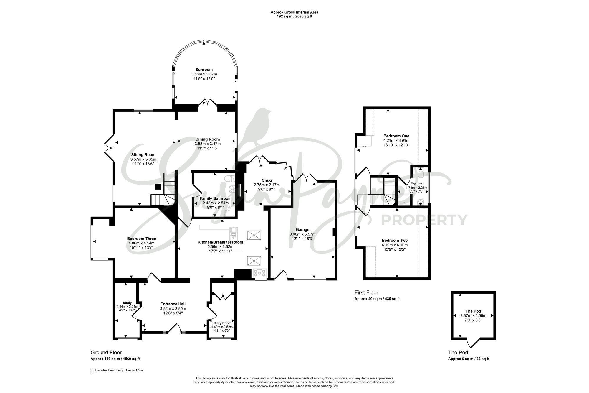 14, Partlands Avenue, Ryde floorplan