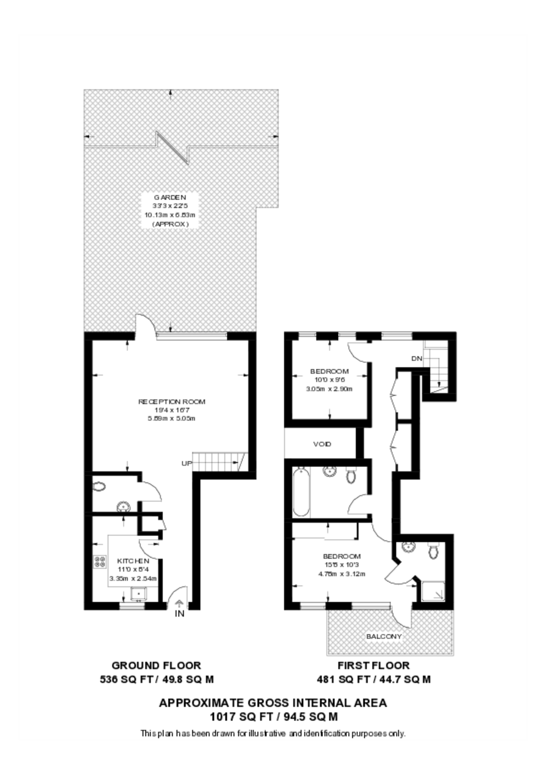 Chichester Road, Maida Vale floorplan