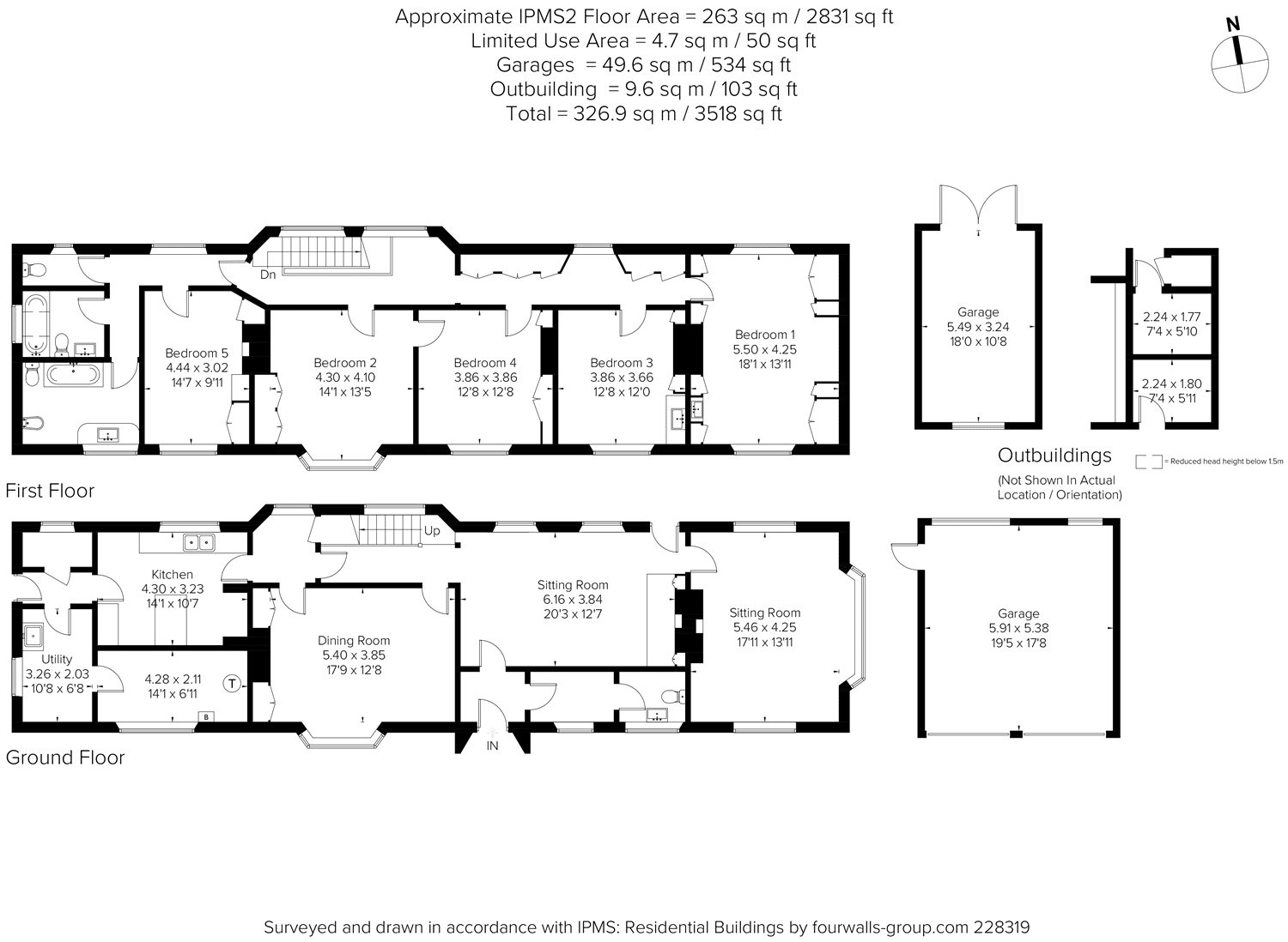 5 Bedrooms Detached house for sale in North Road, Chesham Bois, Amersham, Buckinghamshire HP6