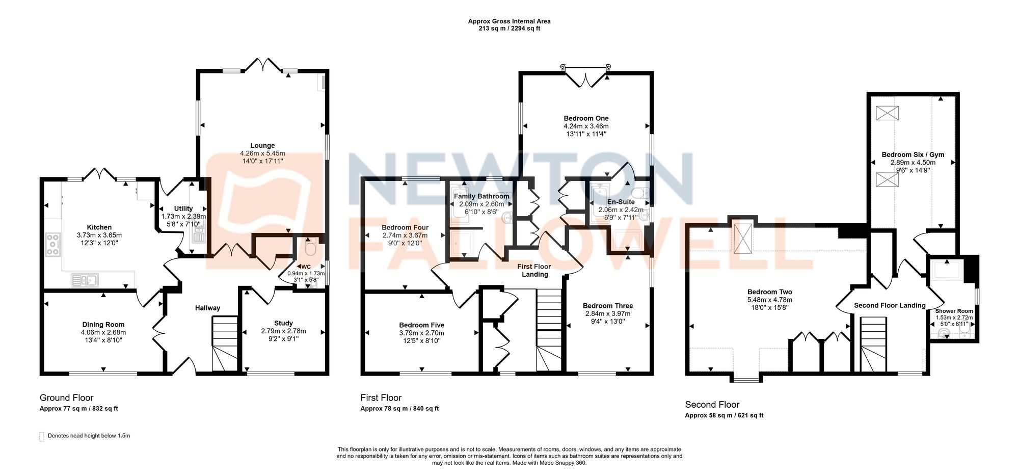 73 The Dingle, Telford floorplan