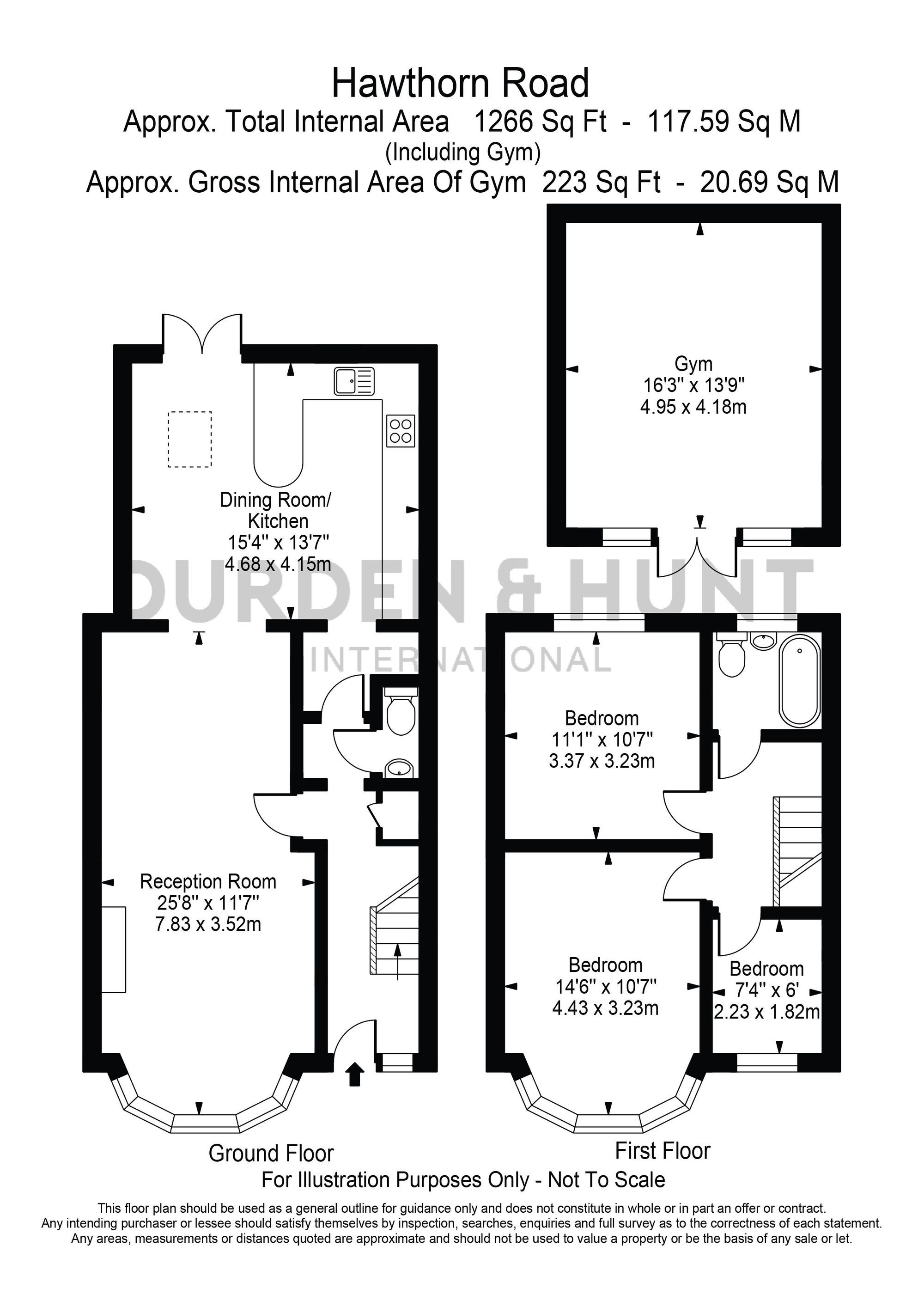 45 Hawthorn Road, Buckhurst Hill floorplan