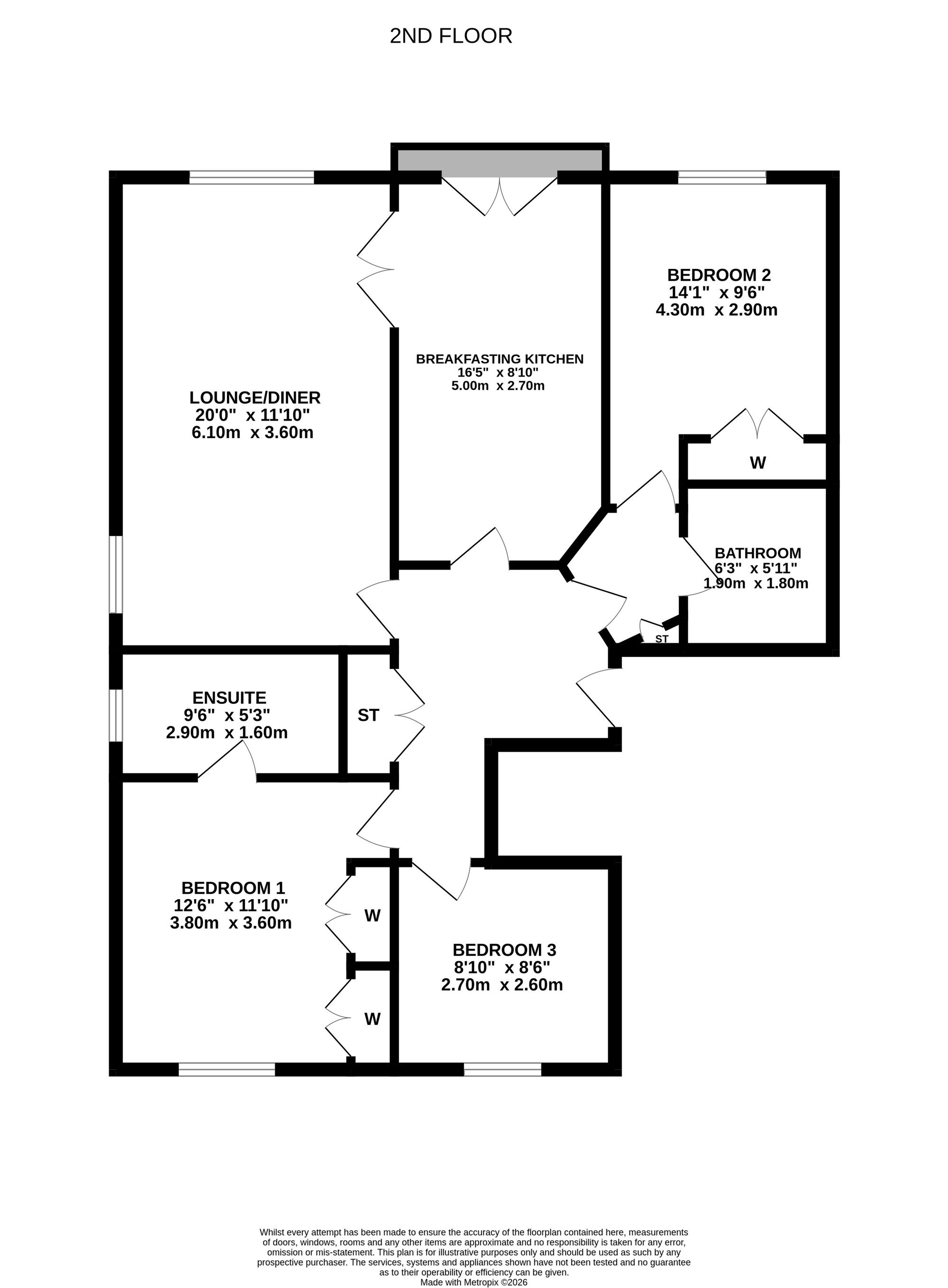 10 Beechwood Gardens, Stirling floorplan