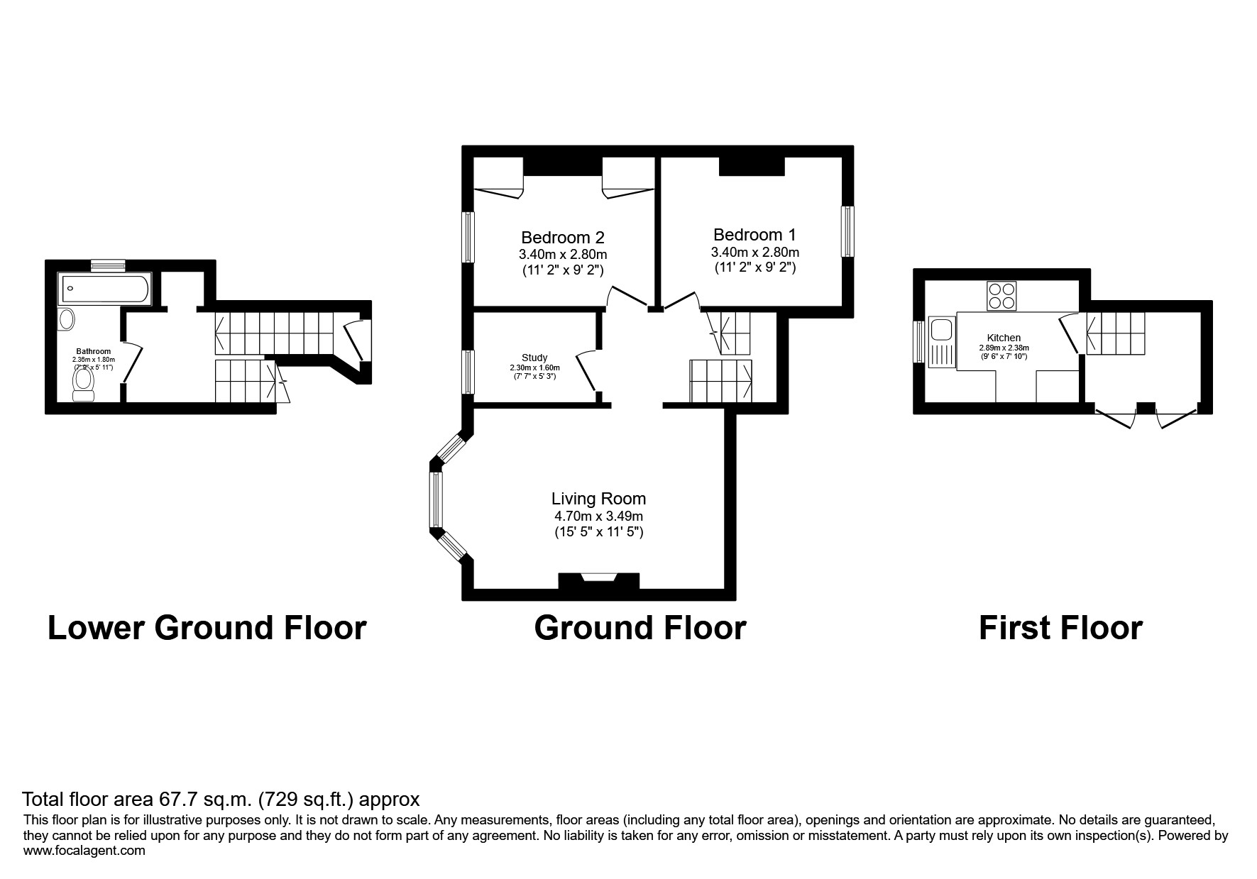 18B, Elm Park, London floorplan