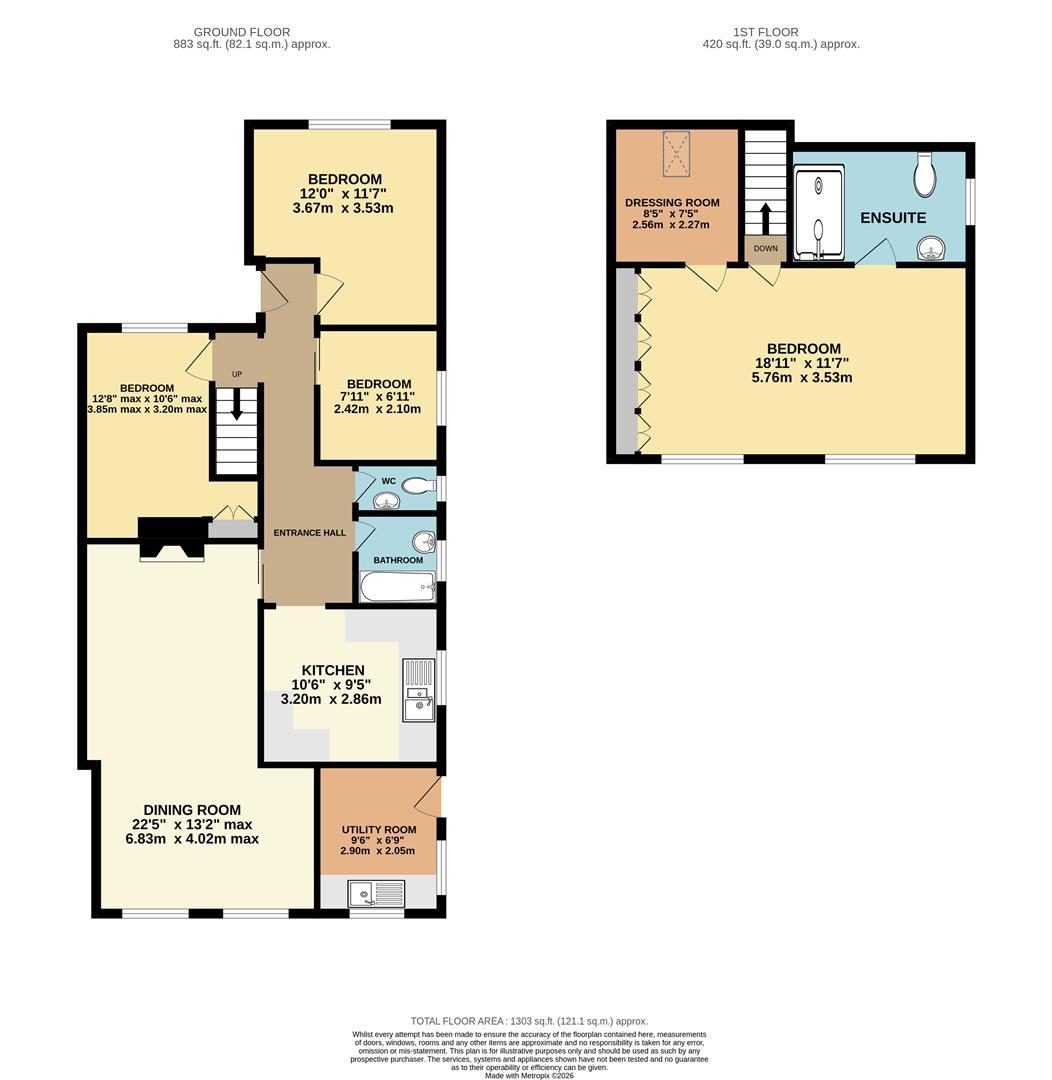 3, Lynne Close, Green street Green floorplan