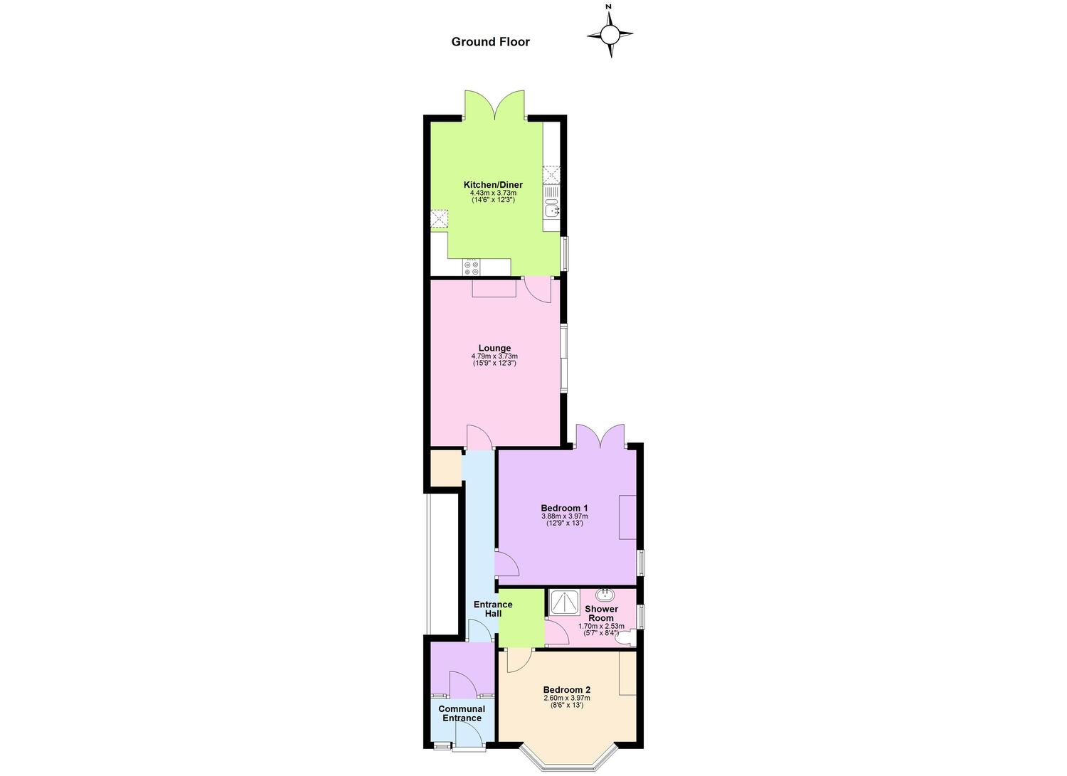 23, Beltinge Road, Herne Bay floorplan