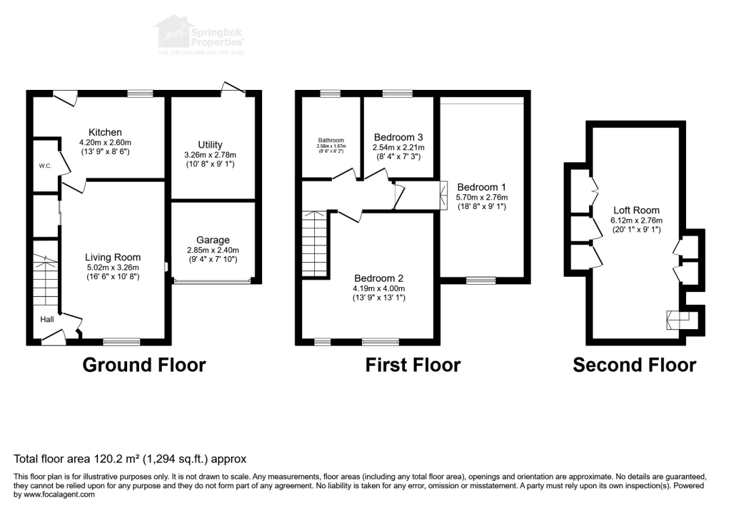 1 The Mews, Stonecross Road, Whitby floorplan